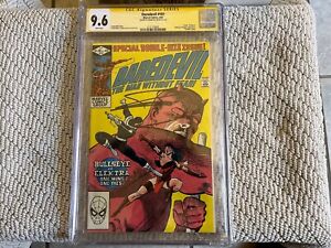 DAREDEVIL #181 CGC 9.6 SS Signed By Frank Miller Key Issue Death Of ELEKTRA!