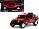 2020 JEEP GLADIATOR PICKUP CANDY RED 1/32 DIECAST MODEL CAR BY JADA 35364