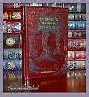 Brothers Grimm Complete Grimm's Fairy Tales Hardcover Leather Bound Collectible