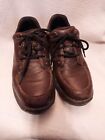 Dunham Shoes Mens 12 2E Windsor Waterproof Hiking Sneakers Brown Leather