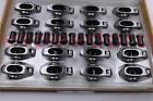 For SBC Chevy Stainless Steel Roller Rocker Arms 1.6 Ratio 3/8 Studs 400 350 327