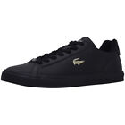 Lacoste Lerond Pro-123-3 CMA Men's Sneakers Lace-Up Black/Black Shoes