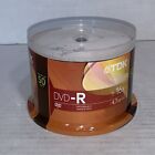 TDK DVD-R 50 Pack 1-16x 4.7GB Blank Recordable Discs Spindle Orange Pack NEW