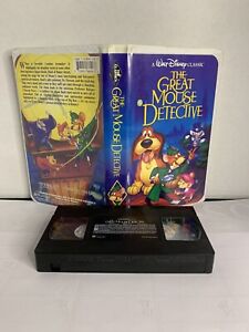 Walt Disney Classic - The Great Mouse Detective (VHS, Black Diamond, 1992)