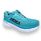 HOKA Women’s BONDI 7 running shoes Size 7.5 (sty 1110531/AEBL turquoise)