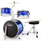 New ListingDrum Set 14 '' Drum Kit for Kids Beginners, 3-Piece with Adjustable Throne, C...