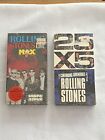 The Rolling Stones Live & Continuing Adventures VHS Tapes XLNT!!