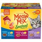 Meow Mix Seafood Selections Wet Cat Food,  Assorted Flavor Names , Sizes
