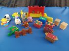 Lot of Fisher Price Little People Farm Animals, Farmers and Accessories