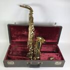 Vintage 1932 Elkhart Indiana Stencil Logo Model 20A Alto Saxophone With Case