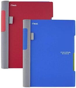 Star Advance Spiral Notebooks, 2 Subject, College Ruled Paper, 100 Sheets, 9-1/2