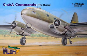 Valom Models 1/72 CURTISS C-46A COMMANDO Over the Hump