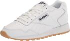 New Men's Reebok Glide Classic Old School Leather White Navy Athletic Shoes 9