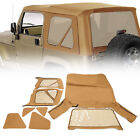 For Jeep Wrangler TJ Soft top Replacement, 1997-2006, Tinted Windows (For: Jeep TJ)