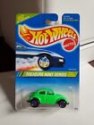 Hot Wheels 1995 Treasure Hunt #5/12 VW Bug Green Super Clean Card 1/10,000