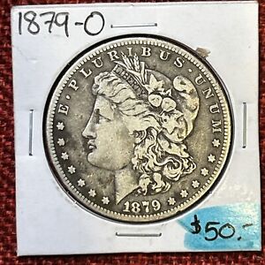 New Listing1879-0, Morgan silver dollar
