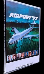AIRPORT '77 [Extended TV Version] 2-disc DVD (1977) Jack Lemmon Lee Grant