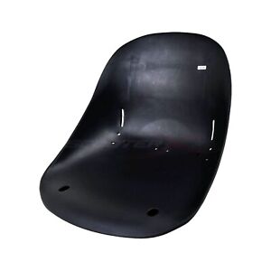 ScooterX Lightweight Seat - Black Plastic for Go Kart Drift Trike Racing Mower