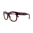 DEFECT - Gucci GG1155O Havana Brown Women's Eyeglasses Frames 51mm 19mm 140mm