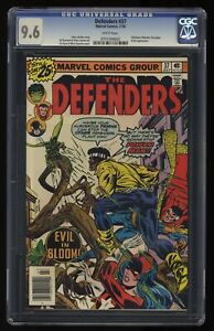 Defenders #37 CGC NM+ 9.6 White Pages Marvel 1976