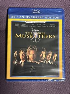 The Three Musketeers (Blu-ray Disc, 25th Anniversary, Disney Movie Club) NEW OOP