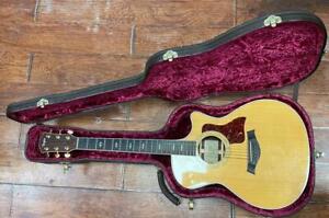 TAYLOR 814CE 6 STRING ACOUSTIC ELECTRIC GUITAR W/ HARD CASE.
