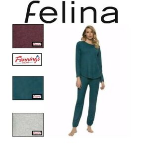 Felina Comfyz 2 Piece Lounge Set Sleepwear Pajamas Choose Size / Color