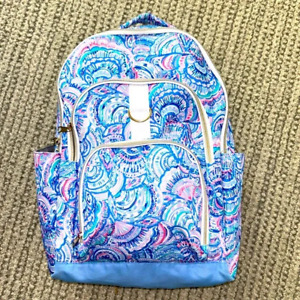 Lilly Pulitzer Happy as a Clam Pottery Barn XL Gear-Up Backpack