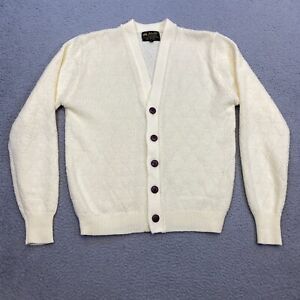 Vintage John Blair Sweater Mens XXL Cardigan Cable Knit Acrylic GrandpaCore