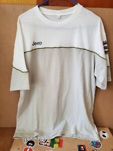 Jeep UAW United Auto Workers T-Shirt Large Crew Cotton Blend Chrysler Dodge