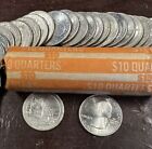 1-Roll of 40-Mixed-Circulated-Unsearched Quarters. Great Rolls, $10 Face Value!