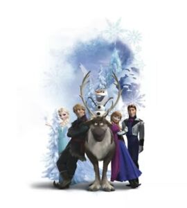 Disney Frozen Peel and Stick Wall Decals, Elsa, Anna, Kristoff, Sven & Olaf