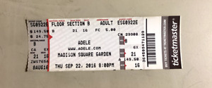 Adele - 9/22/2016 - Madison Square Garden - Manhattan, NY