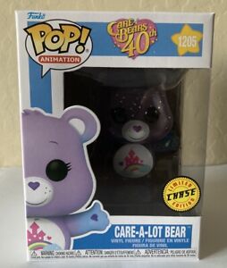 Funko Pop! Care-a-Lot Bear #1205 Chase Care Bears Vinyl Figure w Protector