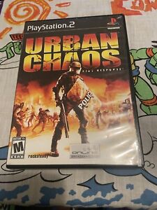 Urban Chaos Riot Response Playstation 2 PS2 - Complete CIB Nearly Flawless Disc
