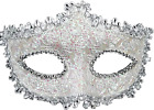 Mascara de Antifaz para Mujeres Disfraz de Halloween Encaje Mascara Veneciana
