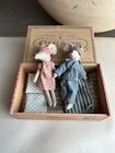 NEW Retired Maileg Mom and Dad Mouse in Cigar Box