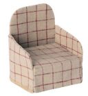 New Maileg Plaid Holiday Chair Mouse Doll House Miniature Discontinued NIB