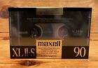 New, sealed! MAXELL XL II-S 90  Super Silent Audio Cassette Tape, Japan 1988
