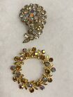 Estate Find Beautiful Brooch Lot X 2. Preowned