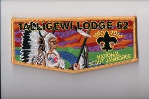 Lodge 62 Talligewi S-34 2010 National Jamboree OA flap (NO)