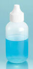 2 oz (60 ml) LDPE Squeezable Plastic Dropper Bottles (100 count)