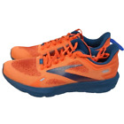 Brooks Men’s Launch 9  Running Shoe-Flame/Titan/Crystal Teal-Size 10.5-NNTNB-S9