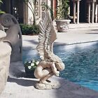 Large Weeping Angel Sculpture Lawn Garden Statue Decor Out In Door Home Figurine