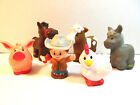 Fisher Price Little People Caring for Animals Farm Replacement Figures Lot of 6