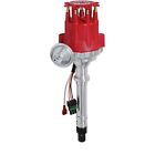 MSD Ignition 8360 Pro-Billet Ready-To-Run HEI Style Distributor Chevy V8 Red
