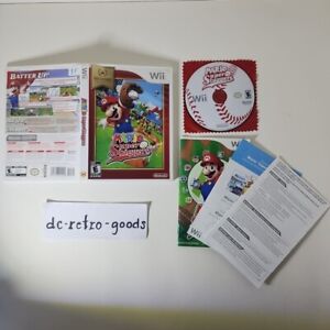 Mario Super Sluggers (Wii, 2008) Tested CIB