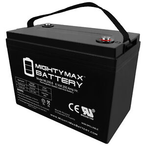 Mighty Max 6V 200AH SLA Battery Replacement for Crown WP 3000 Series