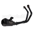 Full System Exhaust Header Pipe Muffler For YAMAHA MT-07 XSR700 YZF R7 2022-2024 (For: Yamaha XSR700)