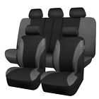 For Chevrolet SUV Car Seat Cover 5 Seat Full Set Covers Polyester Front Rear (For: 2014 Chevrolet Silverado 1500)